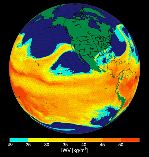 Interactions Among Multiscale Atmospheric Processes with a global variable-resolution modeling framework